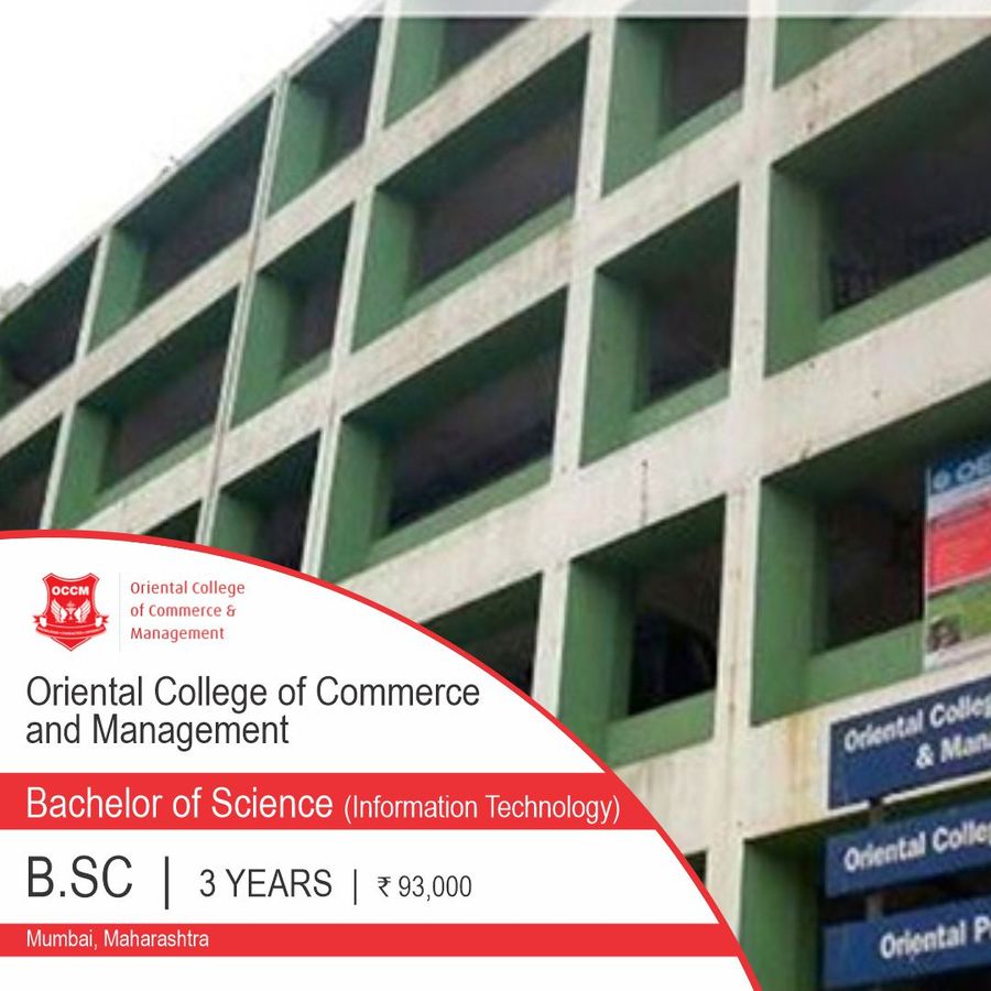 Bachelor of Science [B.Sc] (Information Technology) at Oriental College of Commerce And Management, Mumbai